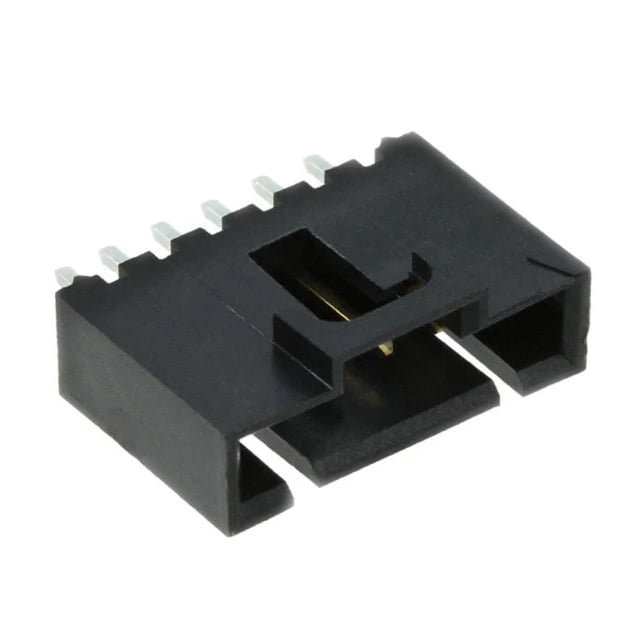 St Header Socket Pack of 2 70543-0005 Connector Shrouded Header HDR 6 POS 2.54mm Solder ...