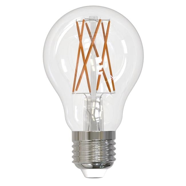 Clear 8.5 Watt Dimmable LED Filament Light Bulbs, Pack of 2
