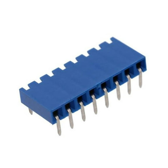 Pack of 2 89882-308LF Connector Receptacle 8 Position 0.100 (2.54mm) Through Hole, Right Angle Gold : RoHS