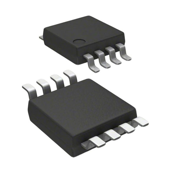 Pack of 2 93LC46B-E/MS Integrated Circuits E E P R O M 1KBIT SPI 2MHZ 8MSOP :RoHS, Tube