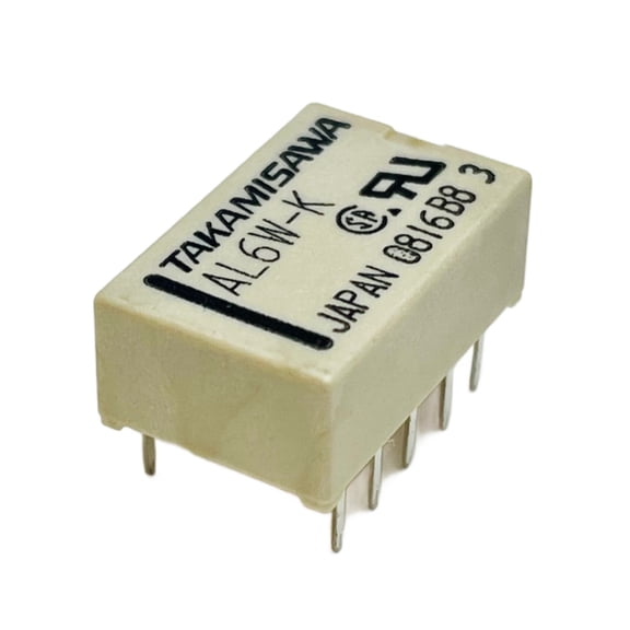 Pack of 2 AL6W-K Low Signal Relays - PCB Signal AL-6W-K