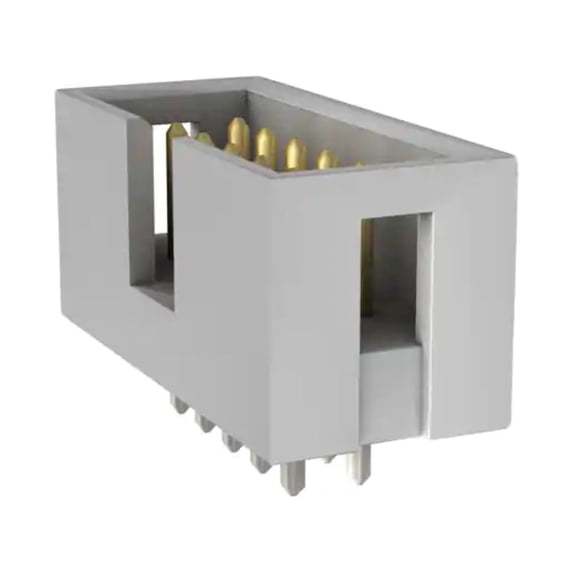Pack of 2 AWHW 10G-0202-T CONNECTOR HEADER VERT 10POS 2.54MM