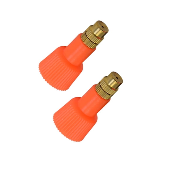 Pack of 2 Adjustable Misting and Direct Sprays Nozzle Tips for Garden Sprayers Plastic Watering Nozzles Replacement