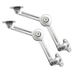 Pack of 2 Adjustable Soft Close Hinges Lid Stay for Toy Box Storage Chest