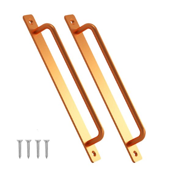 Pack of 2 Aluminum Alloy Door Pulls for Multipurpose Use In Residential Space