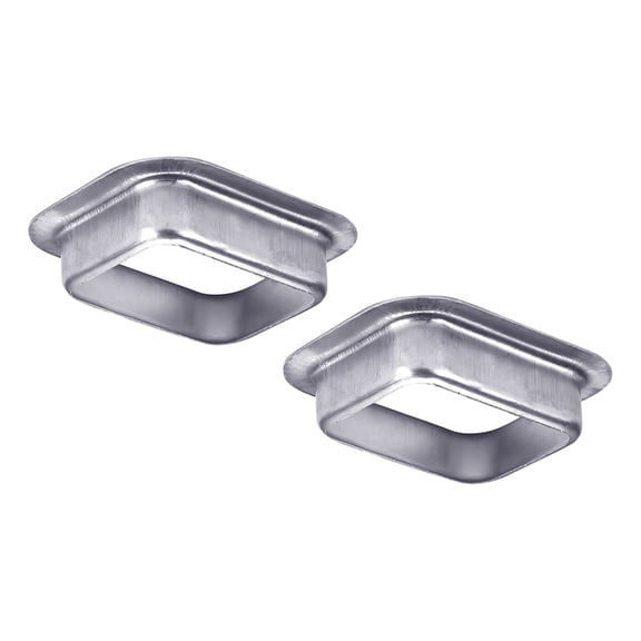 Pack of 2 Aluminum K Styles Gutter Downspout Drop Outlet Accessory for Enhances Water Flows and Drainage Systems