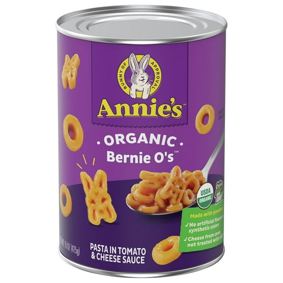 Pack of 2 Annie's Homegrown Organic Bernie O's Pasta, 15 oz (Package May Vary)
