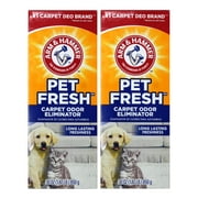 ARM & HAMMER Carpet Odor Eliminator, Pet Fresh, for Dog and Cat Odors, 30 oz. - 2 Pack