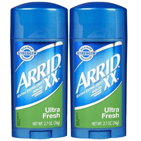 Pack of (2) Arrid Antiperspirant and Deodorant, Ultra Fresh - 2.7 Oz