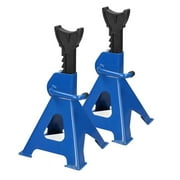 Pack of 2 Axle Stands Steel Heavy Duty Car Jack Stand, 3 Ton Load Capacity, 9-Stage Adjustable Height 290mm to 430mm, Axle Stand Easy to Store