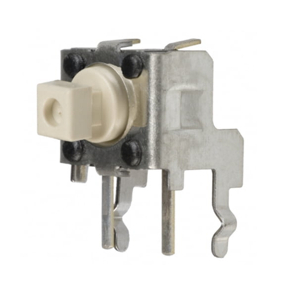 Pack of 2 B3F-3150 Tactile Switch SPST-NO Side Actuated Through Hole, Right Angle