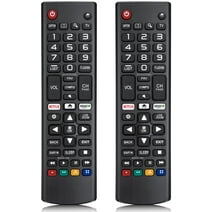 (Pack of 2) BN68 Universal Remote Control for LG TV Remote, Compatible with All Models for LG Brand