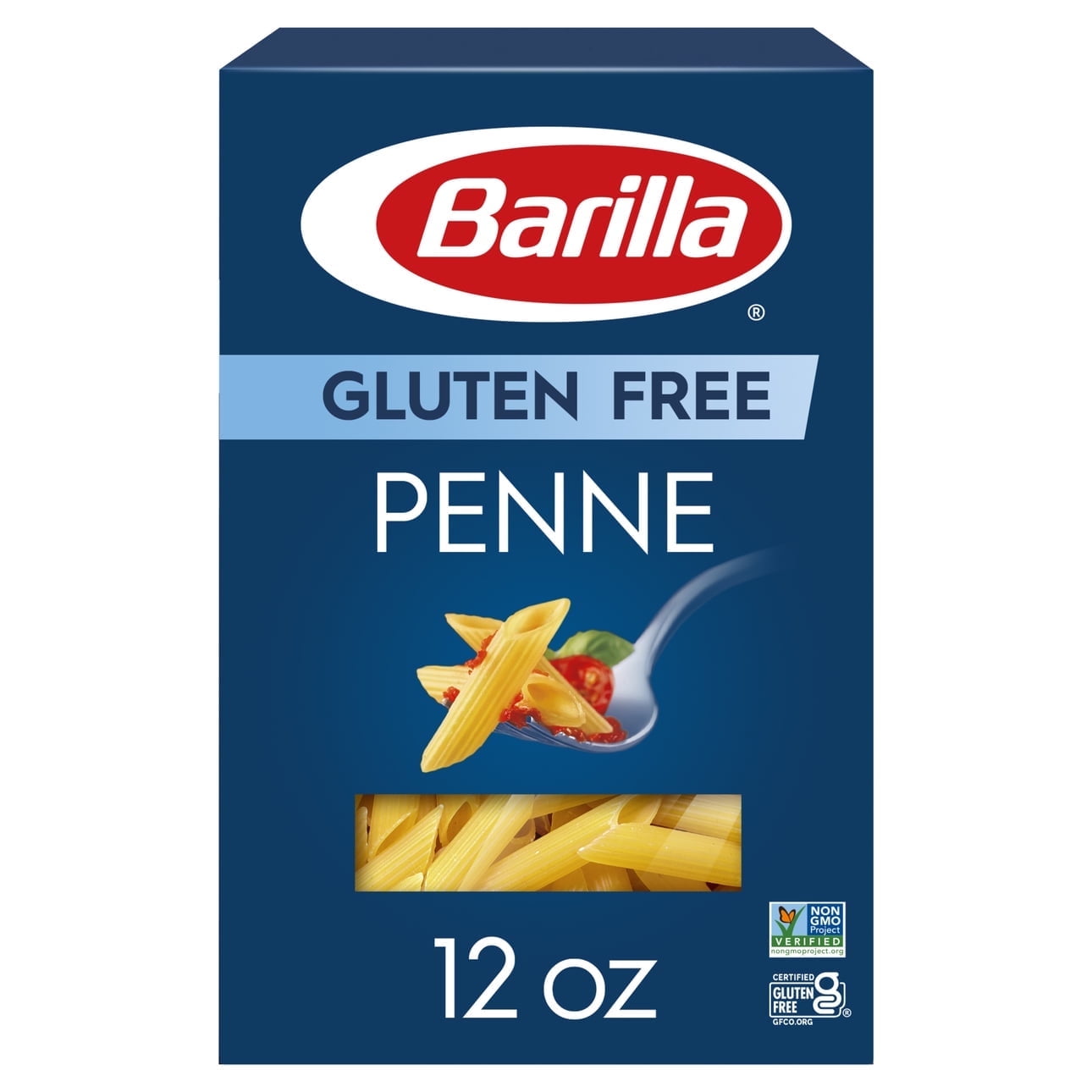 Pack of 2 (4 pack) Barilla Gluten Free Penne Pasta, 12 oz