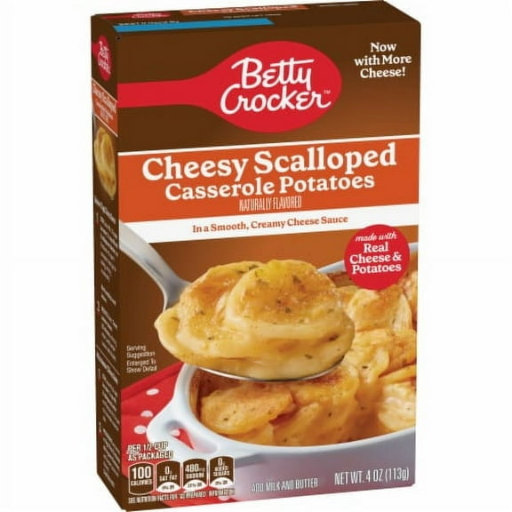 Pack of 2 - Betty Crocker Cheesy Scalloped Casserole Potatoes 4 oz
