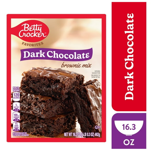 Betty Crocker Favorites Dark Chocolate Brownie Mix 16.3 oz - Pack of 2