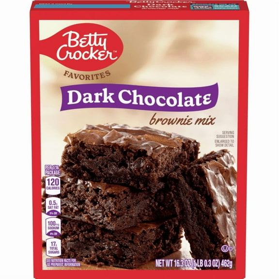 Pack of 2 Betty Crocker Favorites Dark Chocolate Brownie Mix, 16.3 oz