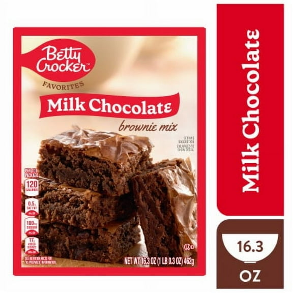 Pack of 2 - Betty Crocker Favorites Milk Chocolate Brownie Mix 16.3 oz
