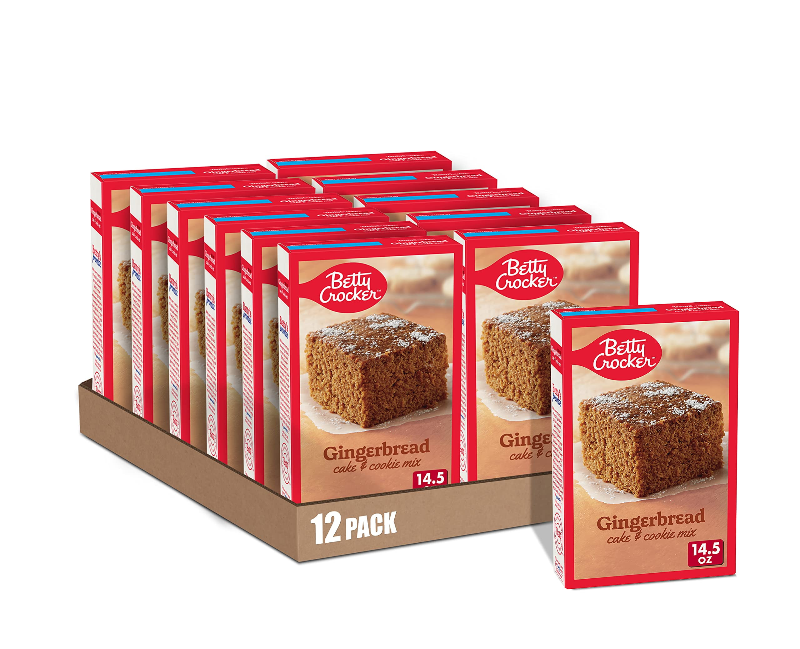 Pack of 2 - Betty Crocker Gingerbread Cake And Cookie Mix, 14.5 Oz. (Pack Of 12)