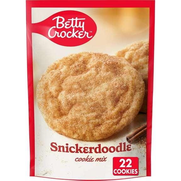 Pack of 2 - Betty Crocker Snickerdoodle Cookie Mix, 17.9 Oz. Packaging May Vary