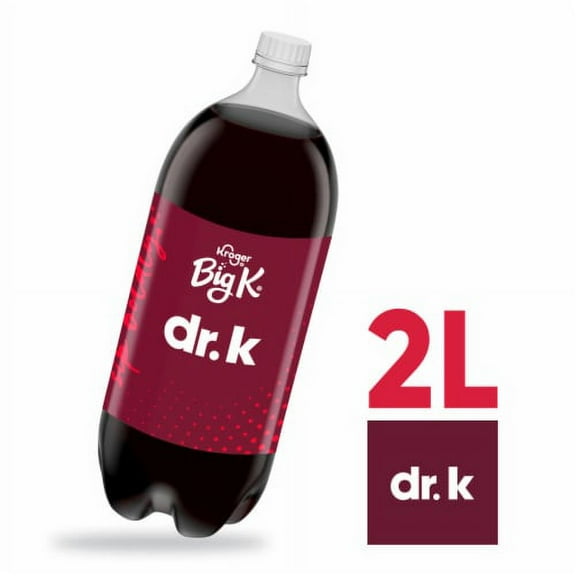Pack of 2 - Big K Dr. K Soda Bottle 2 liter