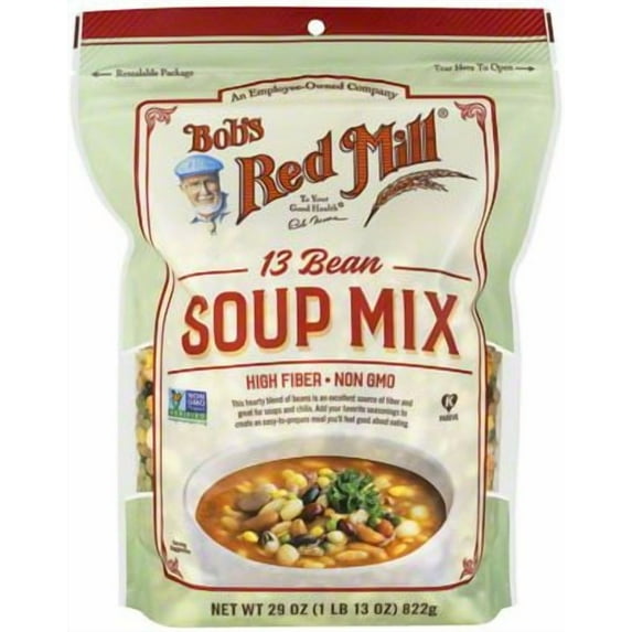 Pack of 2 - Bob's Red Mill 13 Bean Soup Mix, 29 oz