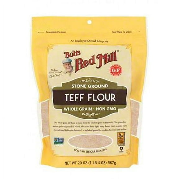 Pack of 2 - Bob's Red Mill Teff Flour, 20 oz