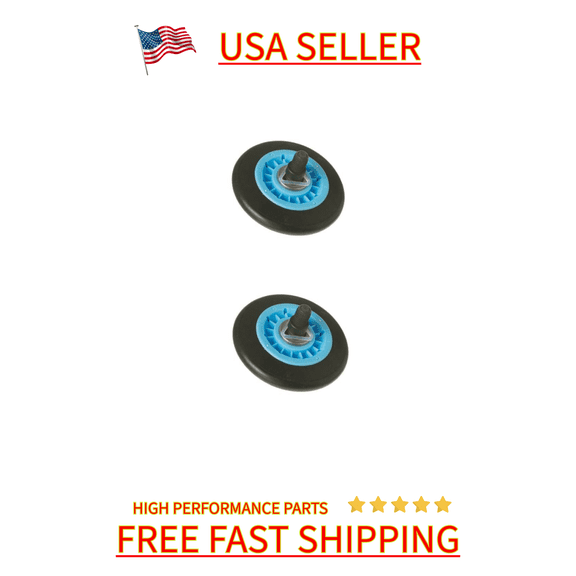 Pack of 2 Brand New WE01X10269 Drum Roller for GE Dryer