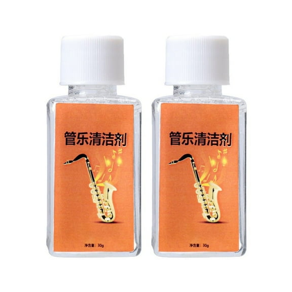 Pack of 2 Brass Surfaces Revitalizers Saxophone Cleaner Oxidation Removal Liquid For Trombone And Protective Coating