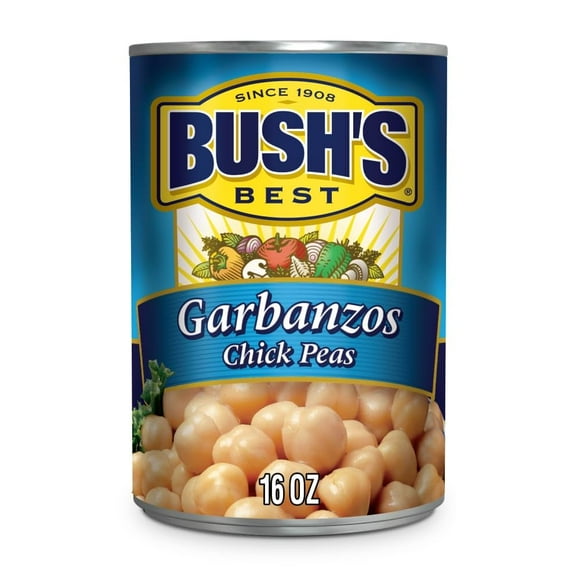 Pack of 2 - Bushs Best Garbanzo Beans (Chickpeas) 16 Oz. Packaging May Vary