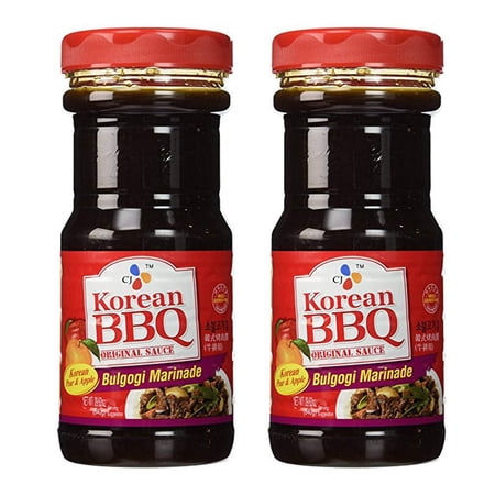[ Pack ofUMRT 2 ] CJ Bulgogi Marinade Korean BBQ Sauce, 29.63 Ounce Bottles