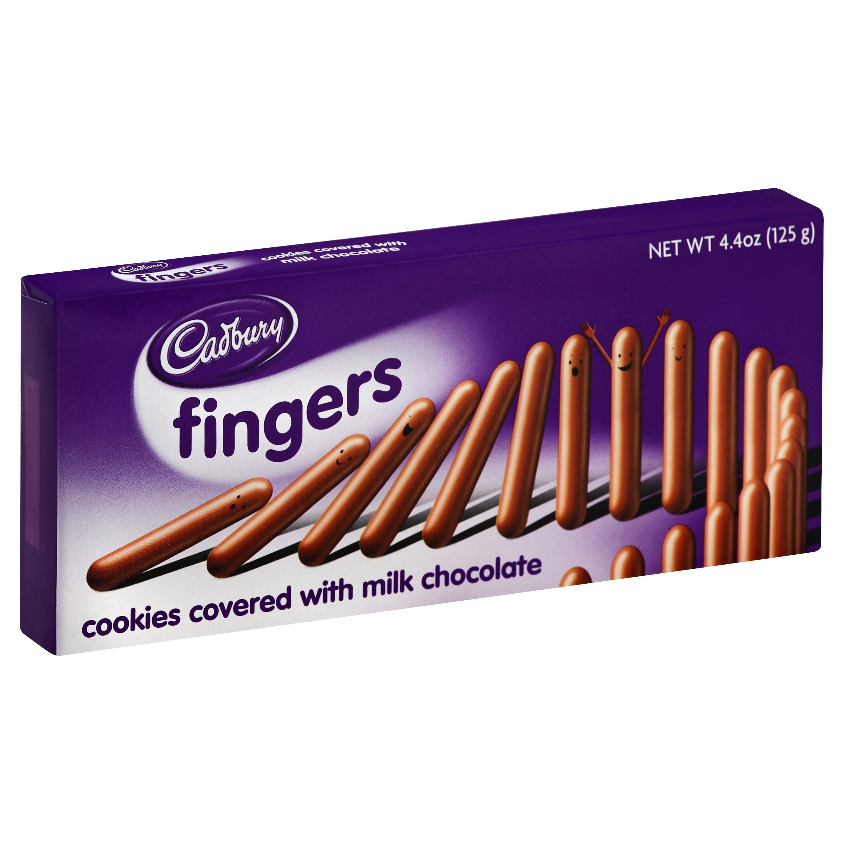 Cadbury Milk Chocolate Covered Fingers - 4.4 oz- Pack of 2