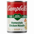 thumbnail image 1 of Pack of 2 Campbell’s Condensed Heart Healthy Homestyle Chicken Noodle Soup, 10.5 oz Can, 1 of 1