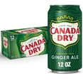 thumbnail image 1 of Pack of 2 - Canada Dry Ginger Ale Soda, 12 Fl Oz Cans, 12 Pack, 1 of 3