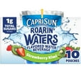 thumbnail image 1 of Pack of 2 - Capri Sun Roarin Waters Strawberry Kiwi Surf Naturally Flavored Water Kids Beverage (10 Ct Box, 6 Fl Oz Pouches) Packaging May Vary, 1 of 3