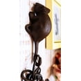 thumbnail image 1 of Pack of 2 Cast Iron Rustic Western Climbing Hamster Mouse Rat Wall Hook, 1 of 7