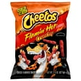 thumbnail image 1 of Pack of 2 Cheetos Crunchy Flamin' Hot Cheese Snacks, 3.25 oz (Package May Vary), 1 of 4