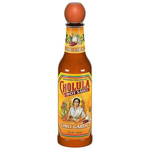 Cholula Chili Garlic Hot Sauce - 5 Fl. Oz. Pack of 2