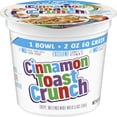 thumbnail image 1 of Pack of 2 Cinnamon Toast Crunch Breakfast Cereal Cup, 2 oz Cup, 1 of 5