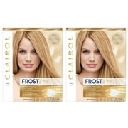 Pack of 2 Clairol Nicen Easy Frost And Tip Original Hair Dye, Light Blonde to Medium Brown Hair Color