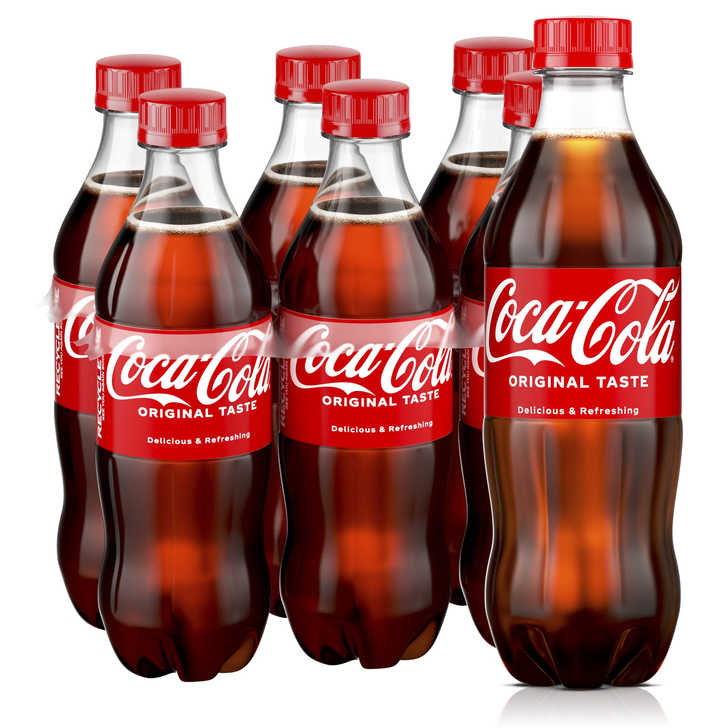 Pack of 2 - Coca-Cola, 16.9 Fl Oz, 6 Pack - Walmart.com
