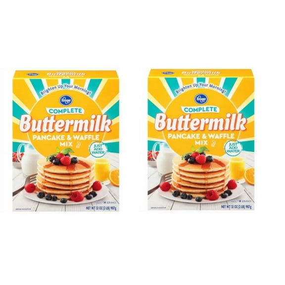 Pack of 2 Complete Buttermilk Pancake & Waffle Mix