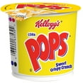 thumbnail image 1 of Kellogg's Corn Pops Cold Breakfast Cereal Cup, 8 Vitamins and Minerals, 1 Serve, Original,favorit, 1.5oz Cup, 1 cup,2 Pack, 1 of 4