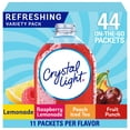thumbnail image 1 of Pack of 2 - Crystal Light Refreshing Variety Pack, 44 Ct. On-The-Go Packets, 1 of 3