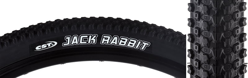 CST Premium Jack Rabbit Tire, 29x2.1 Wire Bead, XC Tread with Ramped ...