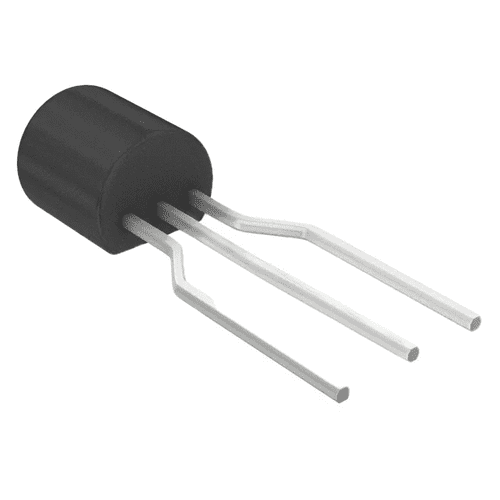 Pack of 2  DS18B20+T&R  Temperature Sensor Digital, Local -55C ~ 125C 12 b TO92-3 :RoHS, Cut Tape  DS18B20+