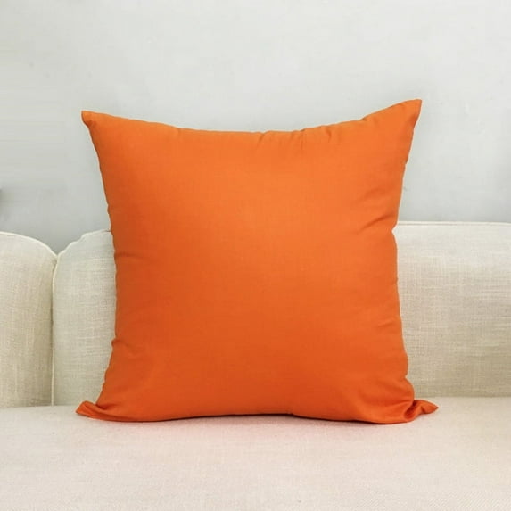 Pack of 2 Decorative Outdoor Pillow Covers Square Garden Cushion Sham Throw Pillowcase Shell for Patio Tent Couch