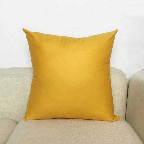 Pack of 2 Decorative Outdoor Pillow Covers Square Garden Cushion Sham Throw Pillowcase Shell for Patio Tent Couch