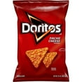 thumbnail image 1 of Pack of 2 Doritos Nacho Cheese Flavored Tortilla Chips Snacks Chips, 9.25 oz, 1 of 5