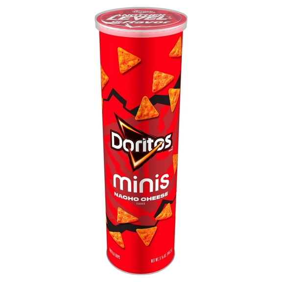 Doritos Nacho Cheese Minis Tortilla Chips - 5.12 oz (Pack of 2)