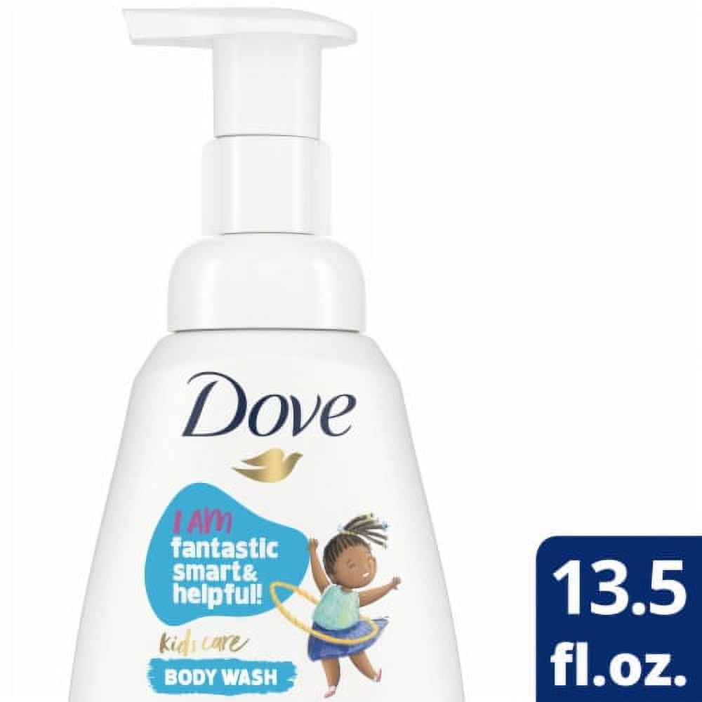 Pack of 2 - Dove Kids Care Cotton Candy Foaming Body Wash 13.5 oz